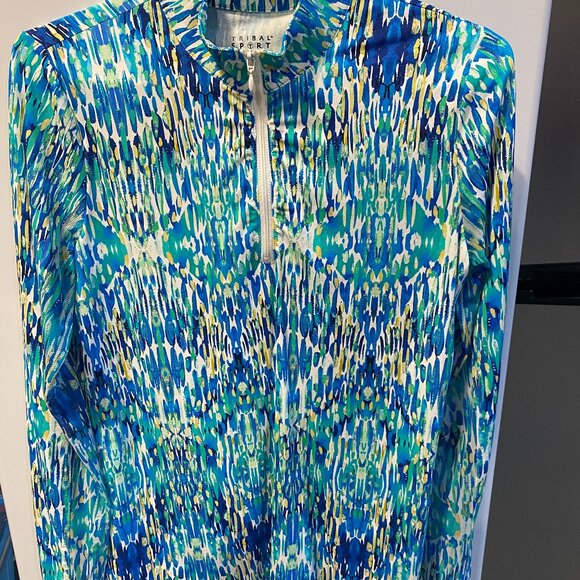 Tribal long sleeve with mesh sleeves - Picture 1 of 6
